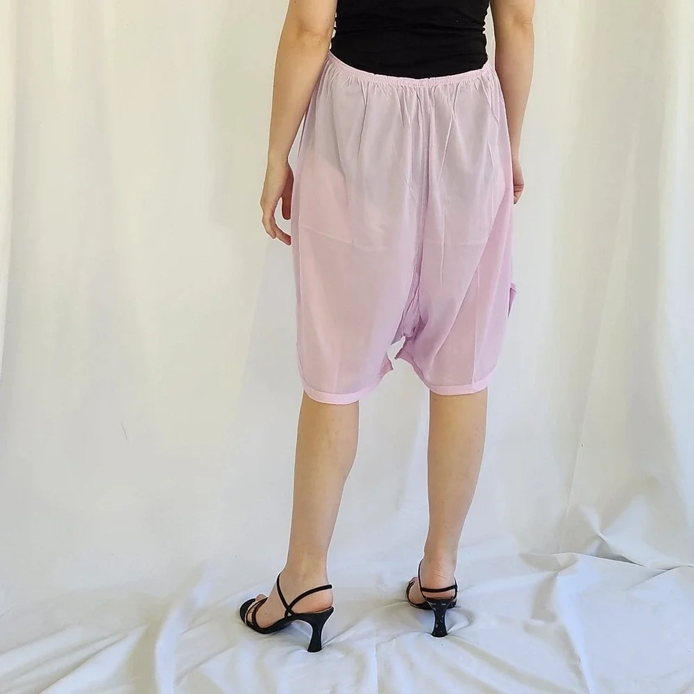70s/80s Purple Nylon Slip Shorts - Picture 3 of 3